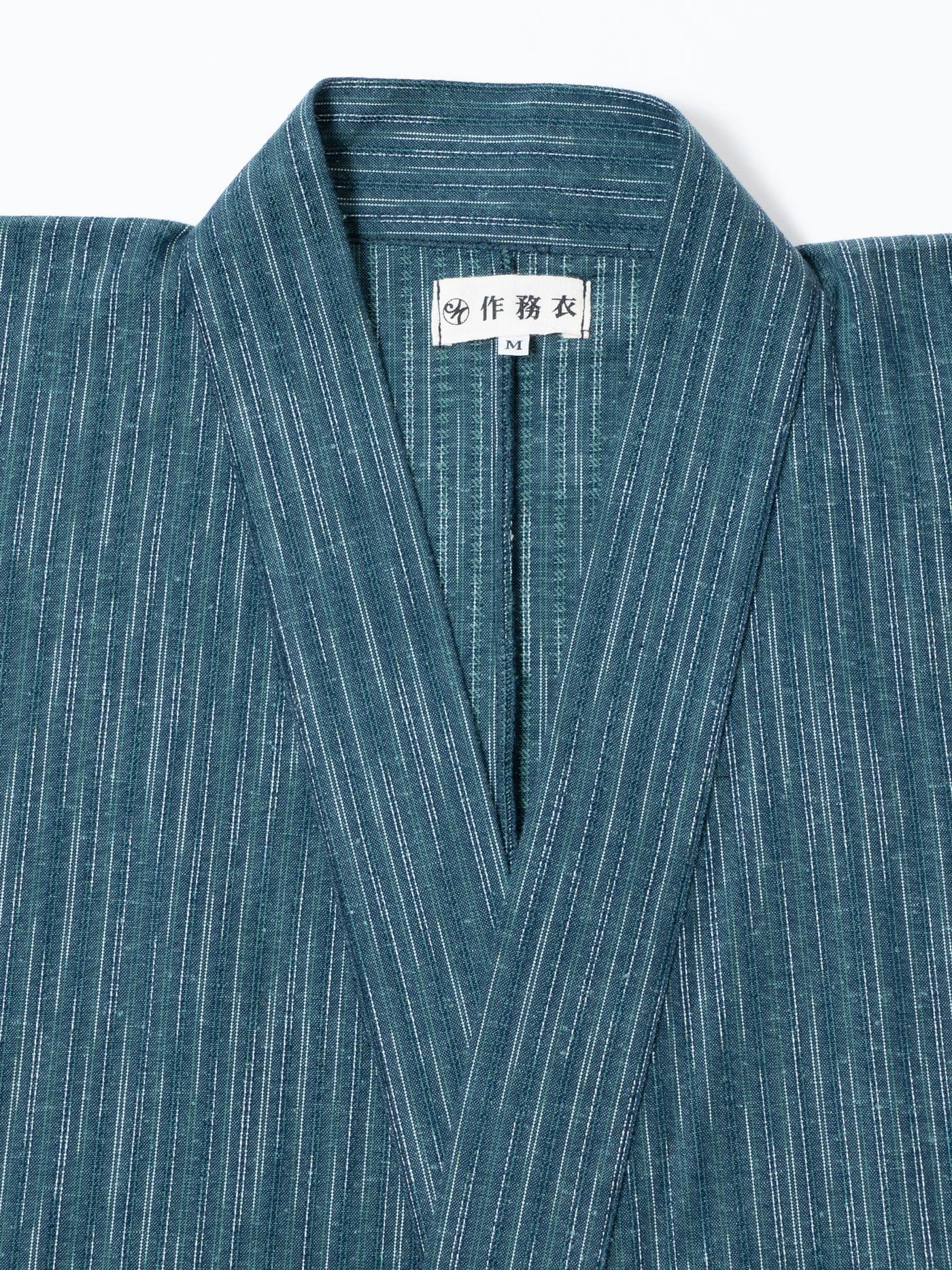 Yanagi Green Samue Jacket and Lounge Pants Collar