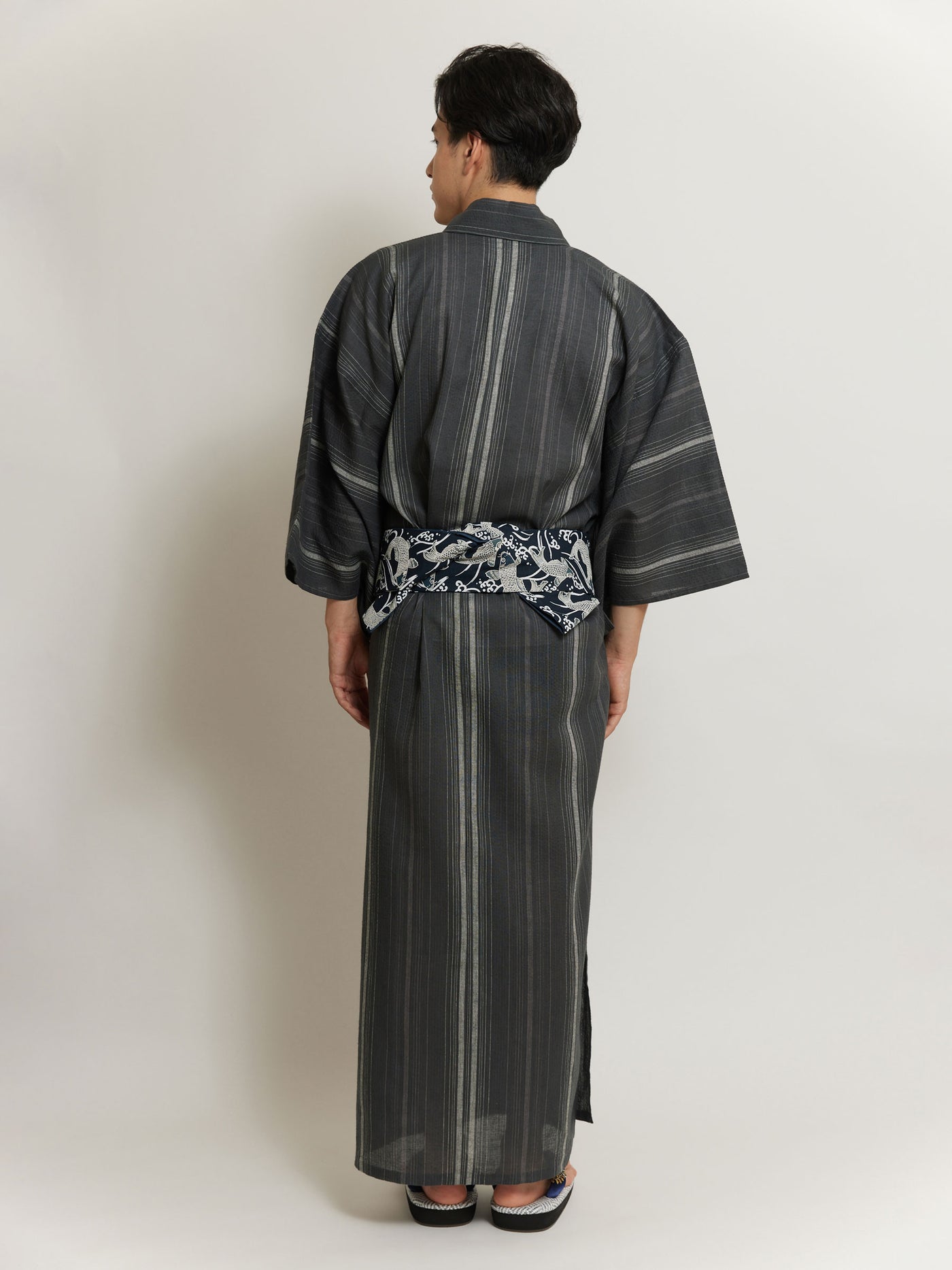 Ceinture Obi En Coton Pour Kimono Homme – 400 X 10 Cm, épaisseur Intermédiaire, à Nouer à La Main - 9