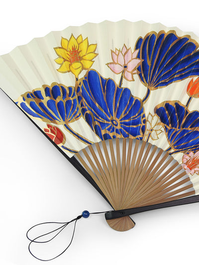 Pureland Japanese Folding Fan Detail