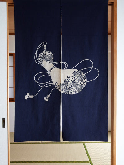 Calabash Japanese Noren Curtain