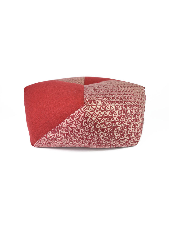 Kyoto Red Ojami Zafu Cushion | Japan Objects Store