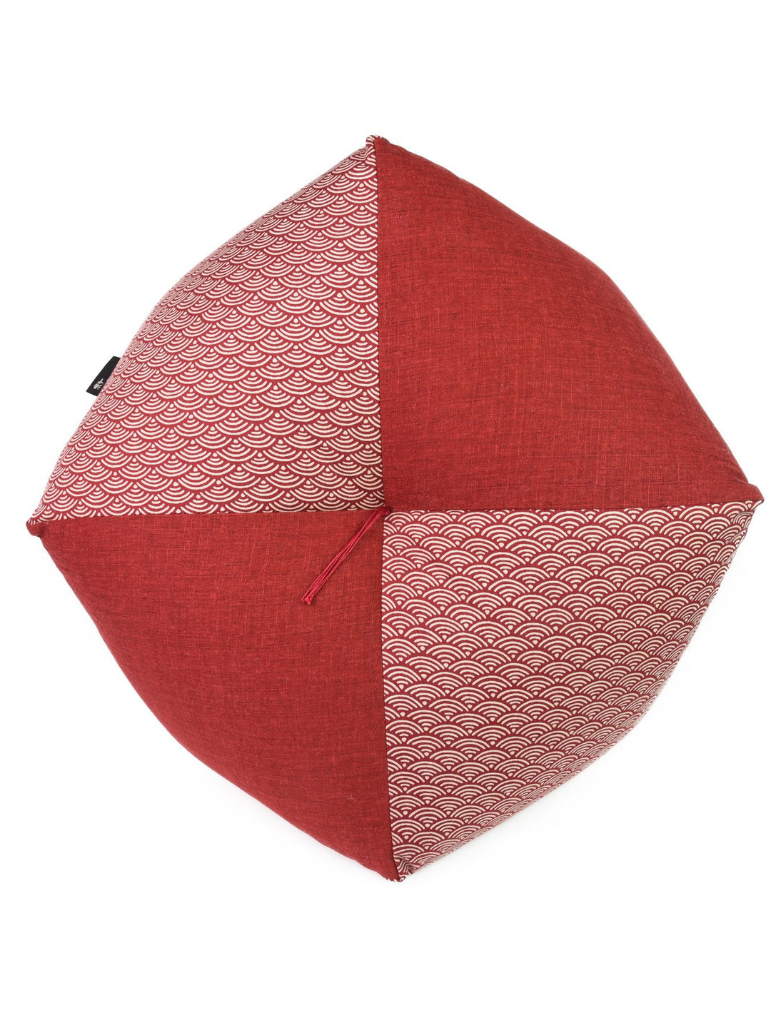 Kyoto Red Ojami Zafu Cushion | Japan Objects Store