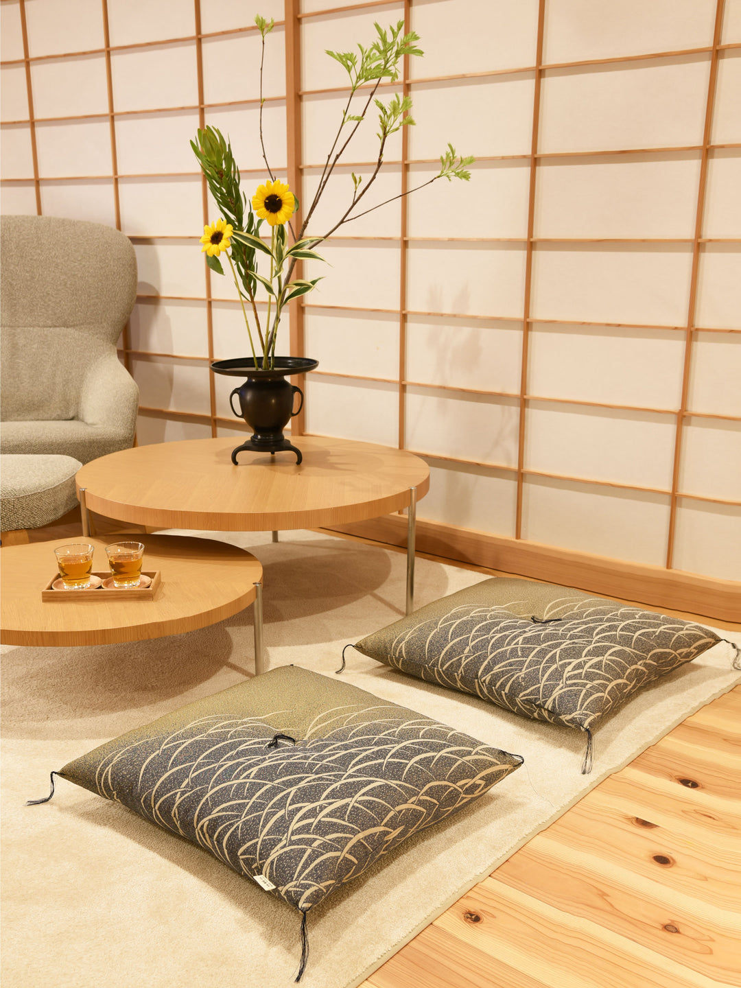 Zabuton Japanese Floor Cushions Zabuton Japanese Style Floor