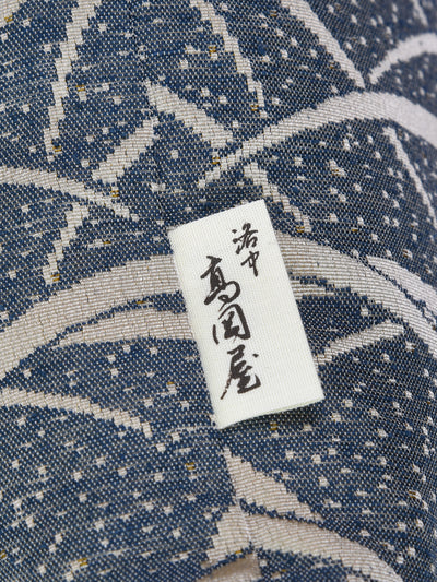 Tsuyukusa Gold Zabuton Cushion Label