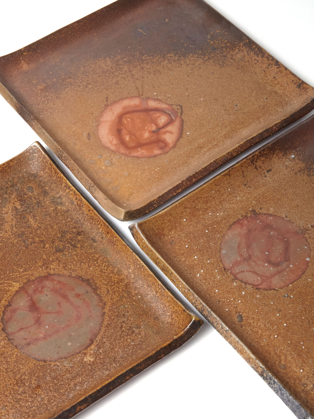 Square Bizen Ware Sushi Plate by Hozan | Japan Objects Store