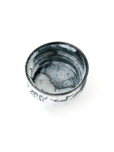 Sou White Kyoto Ware Teacup Set by Ninshu (7fl.oz/200ml)