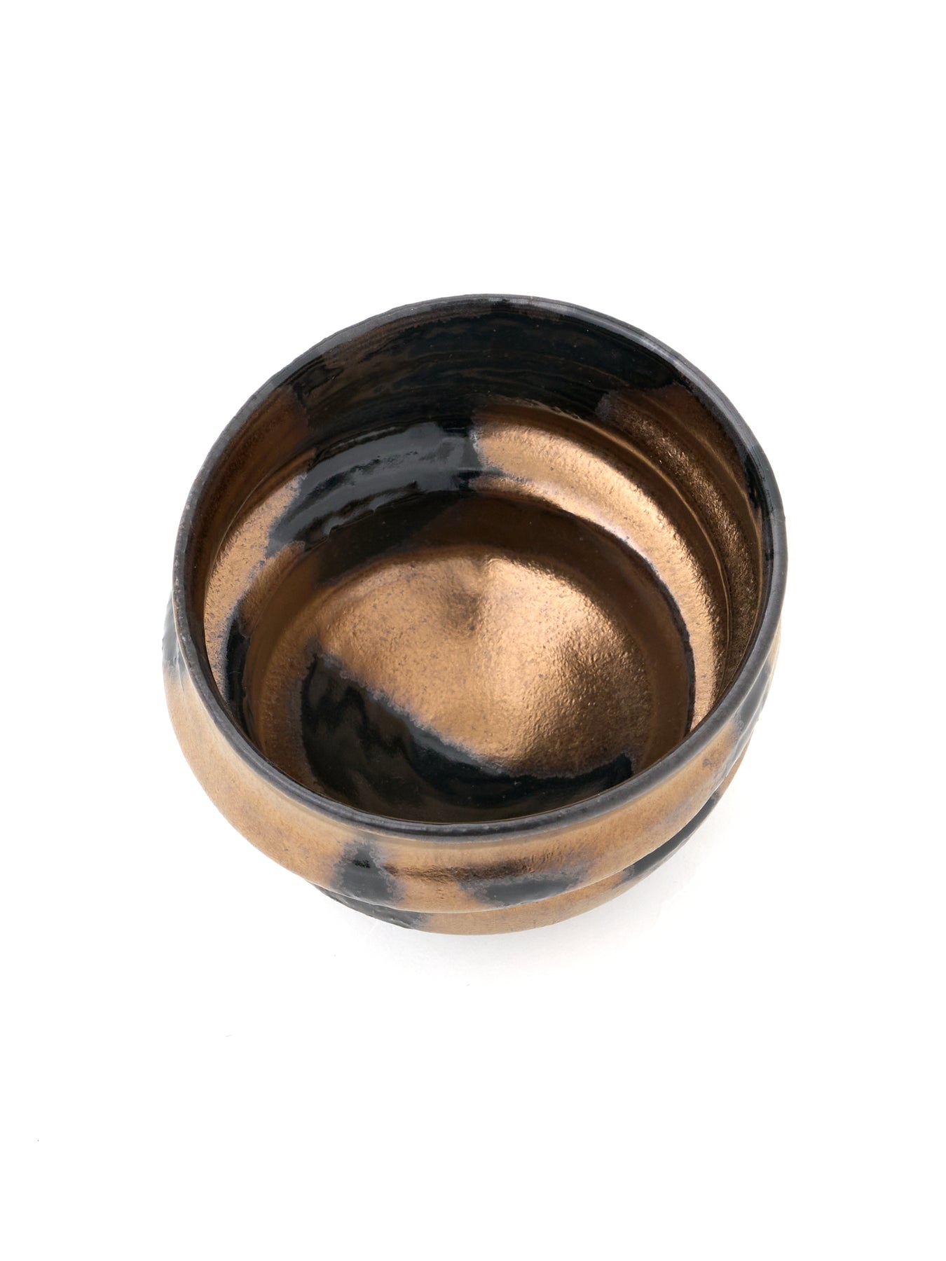 Zen Gold Kyoto Ware Teacup Set by Ninshu | Japan Objects Store