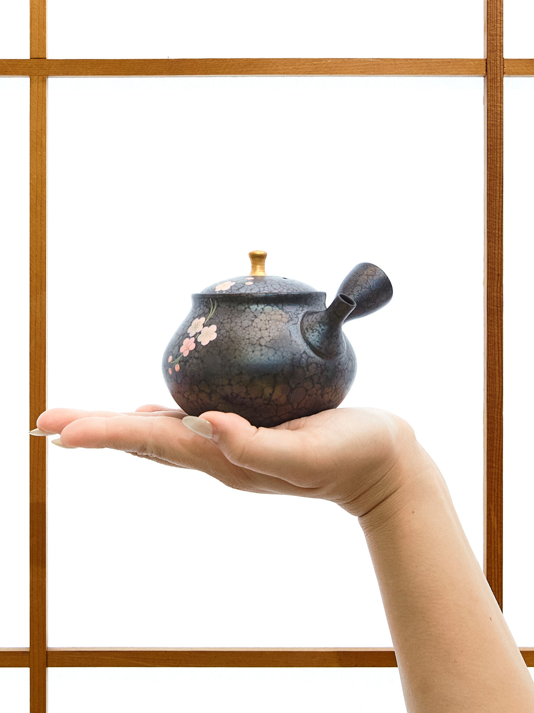 Théière JAPONAISE de Tokoname ivoire Théière JAPONAISE de Tokoname ivoire