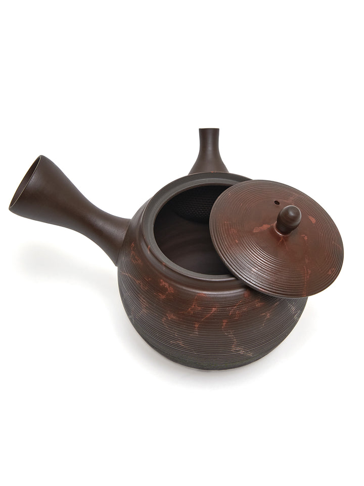 常滑烧大型藻挂急须茶壶（340ml）- 玉光窑| Japan Objects Store