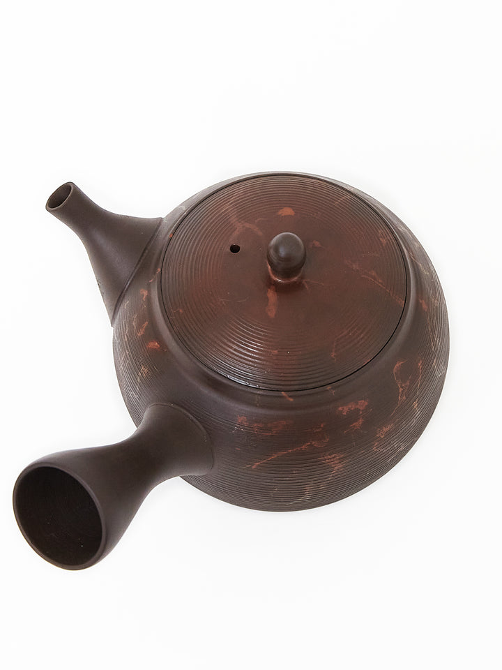 常滑烧大型藻挂急须茶壶（340ml）- 玉光窑| Japan Objects Store