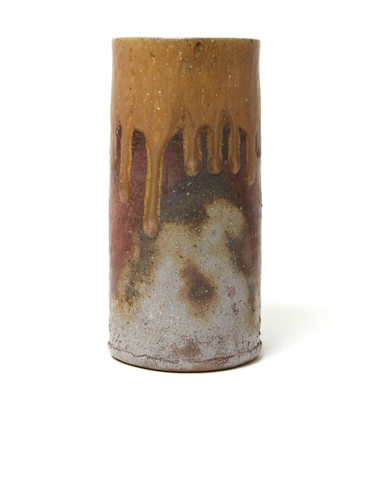 Goma Bizen Ware Japanese Vase by Hozan | Japan Objects Store Goma Bizen Ware Japanese Vase by Hozan | Japan Objects Store