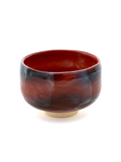 Raku Pottery Chawan Matcha Bowl Japanese Tea Set by Juraku