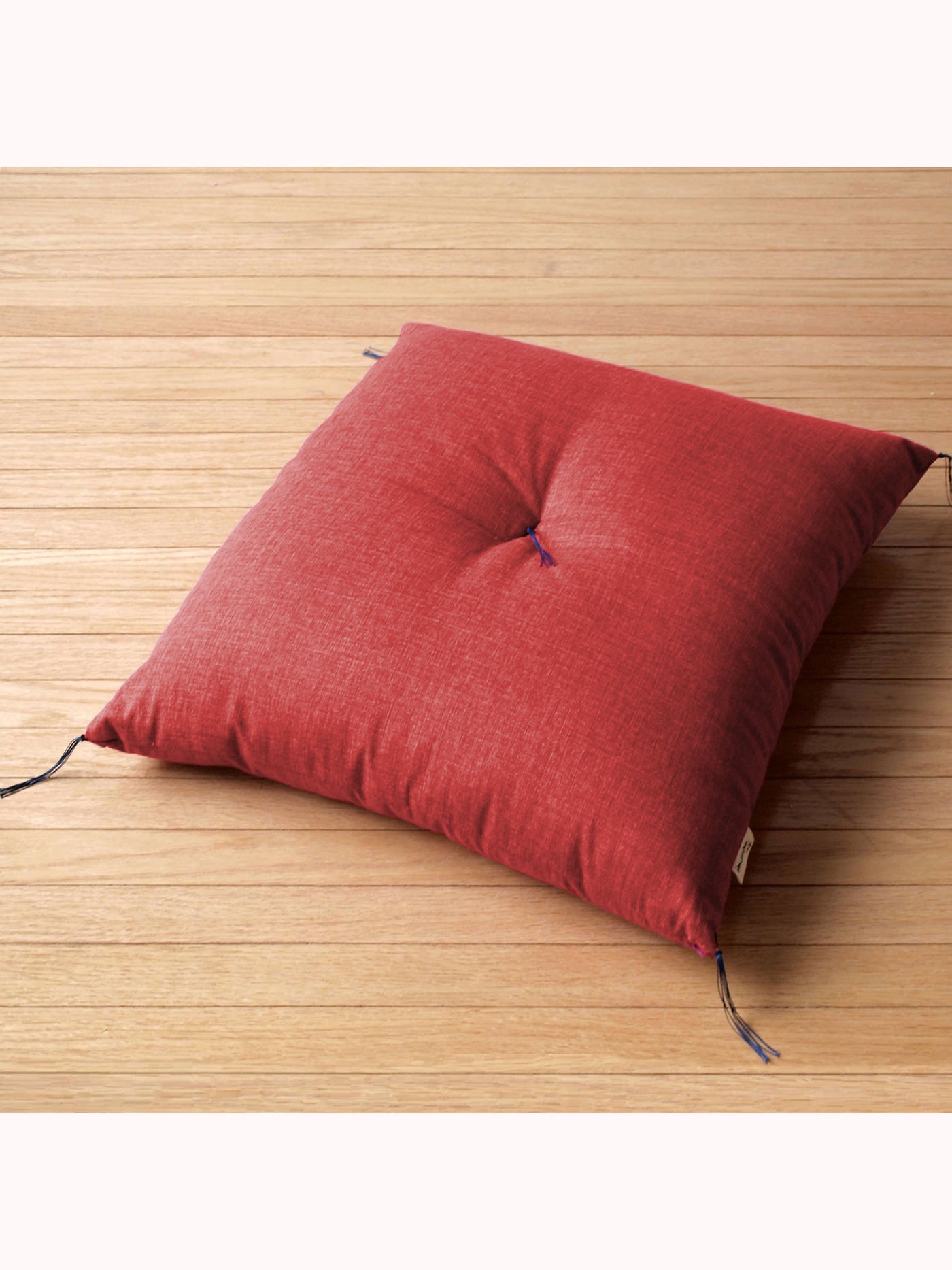 Red Zabuton Cushion