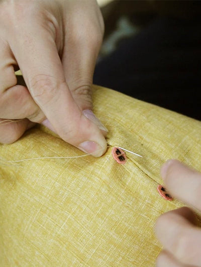 Zabuton Cushion Stitching